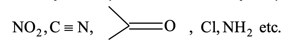 mesomeric or resonance effect