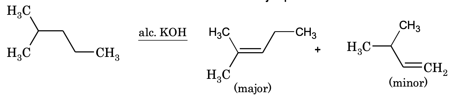 dehyrohalogenation