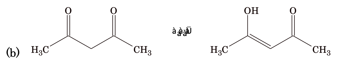 conjugation and intramolecular hydrogen bonding in enol 