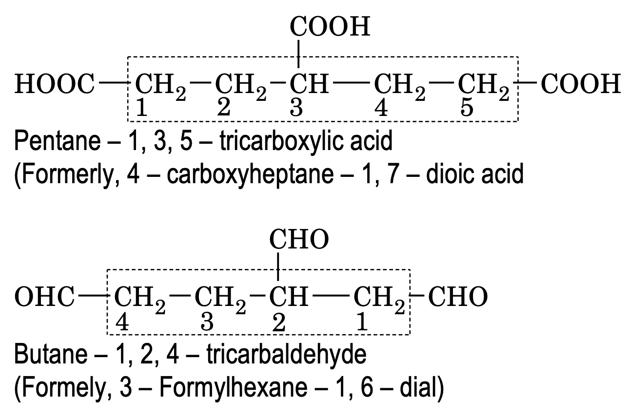 poly functional compounds