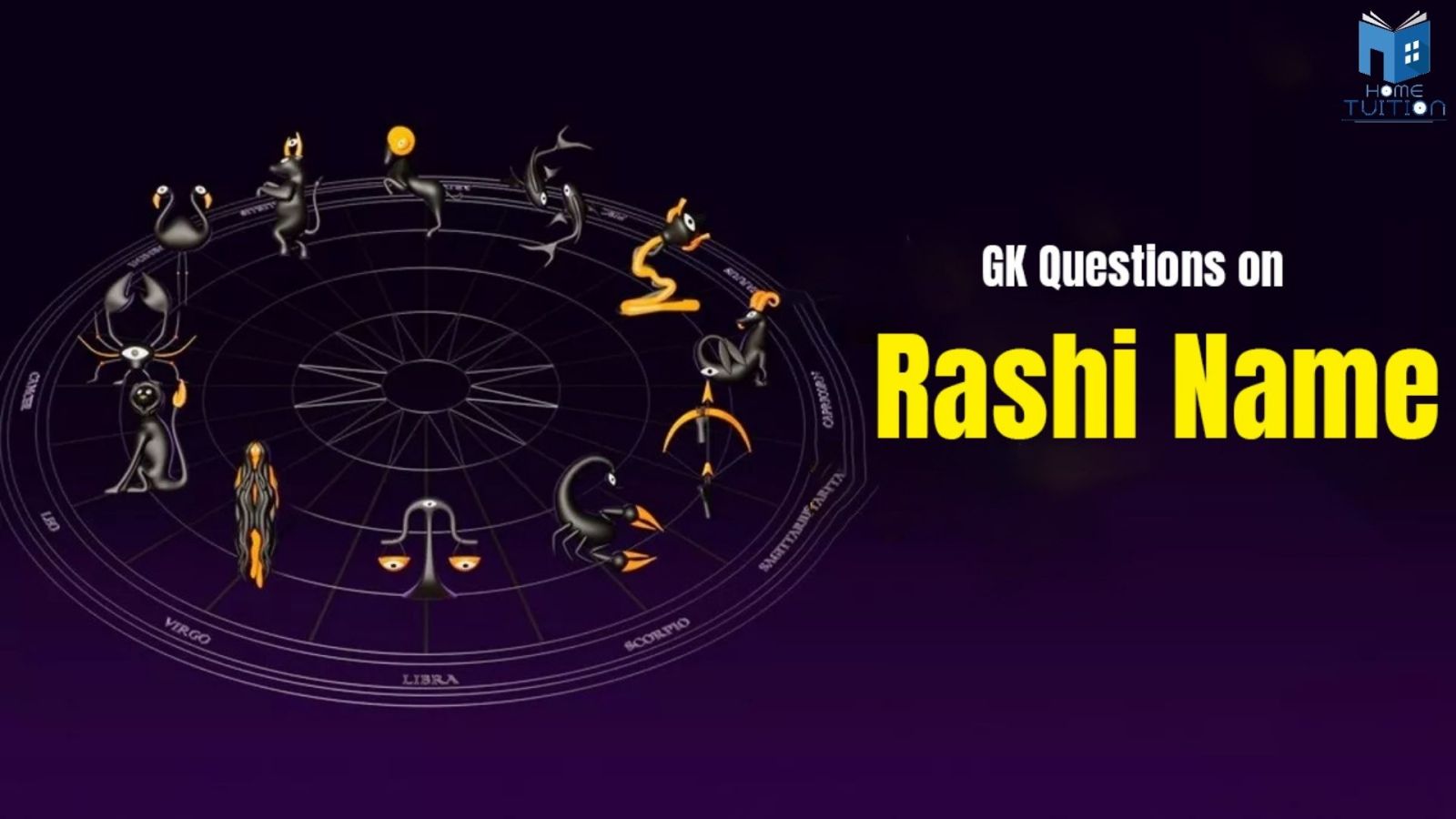 GK Questions on Rashi Names in English