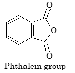 Phthalein group