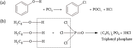 Reaction with PCl5