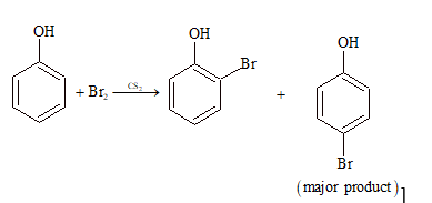 basic reaction for a simple qualitative test for the detection of a phenol