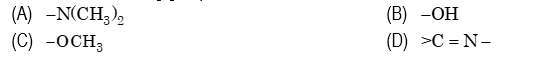 Which of the following group is not an auxochrome?