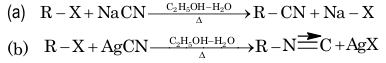 From alkyl halide