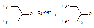 Base catalysed halogenation