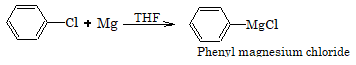 Grignard reagent if THF (Tetrahydrofuran) is used