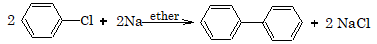 Reaction with sodium