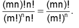 (number of groups)