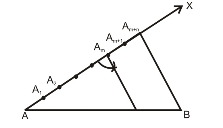 Standard Method for Line Segment Division