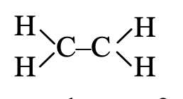 hydrogen atoms to each carbon
