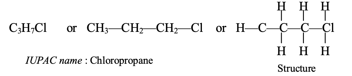 Naming of C3H7Cl