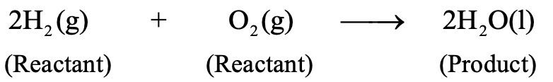 chemical reaction are called products