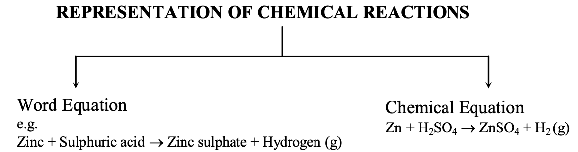 chemical equation