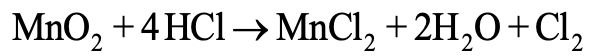 Ionic equations