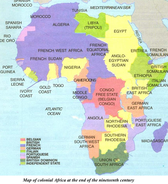 LATE NINETEENTH-CENTURY COLONIALISM: