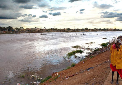 Vaigai river in chennai