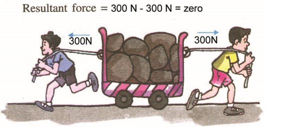 Cancellation and Subtraction of Forces