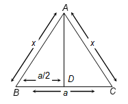 Area of Isosceles Triangle