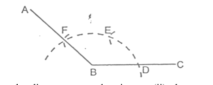 To Construct an Angle of 120°: