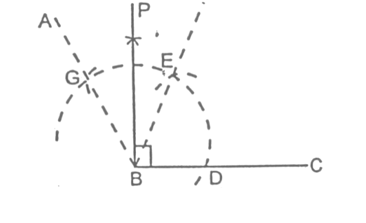 To Construct an Angle of 90°:
