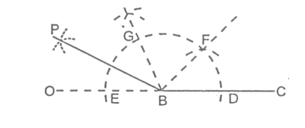 To Construct an Angle of 105°: