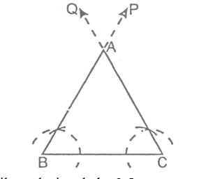 To Construct a Triangles