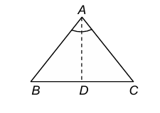 If two angles of a triangle are equal, then sides opposite to them are also equal.