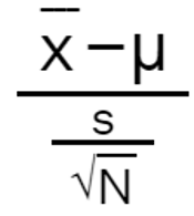 T Distribution Formula