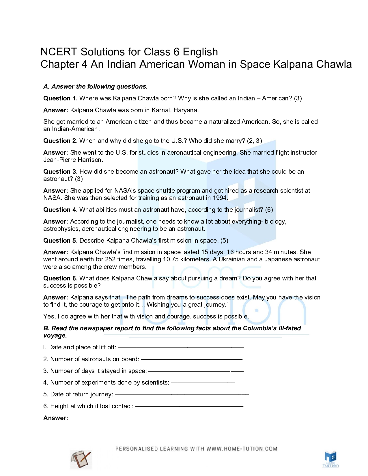 Chapter 4 An Indian American Woman in Space