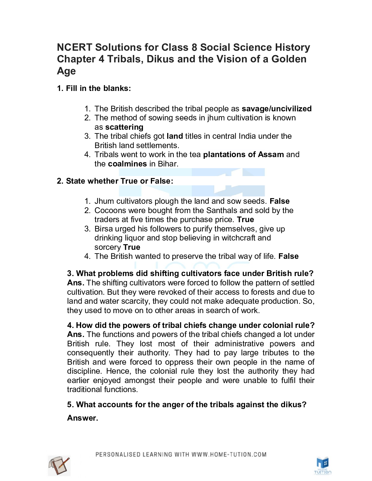 Chapter 4 – Tribal, Dikus and the Vision of a Golden Age