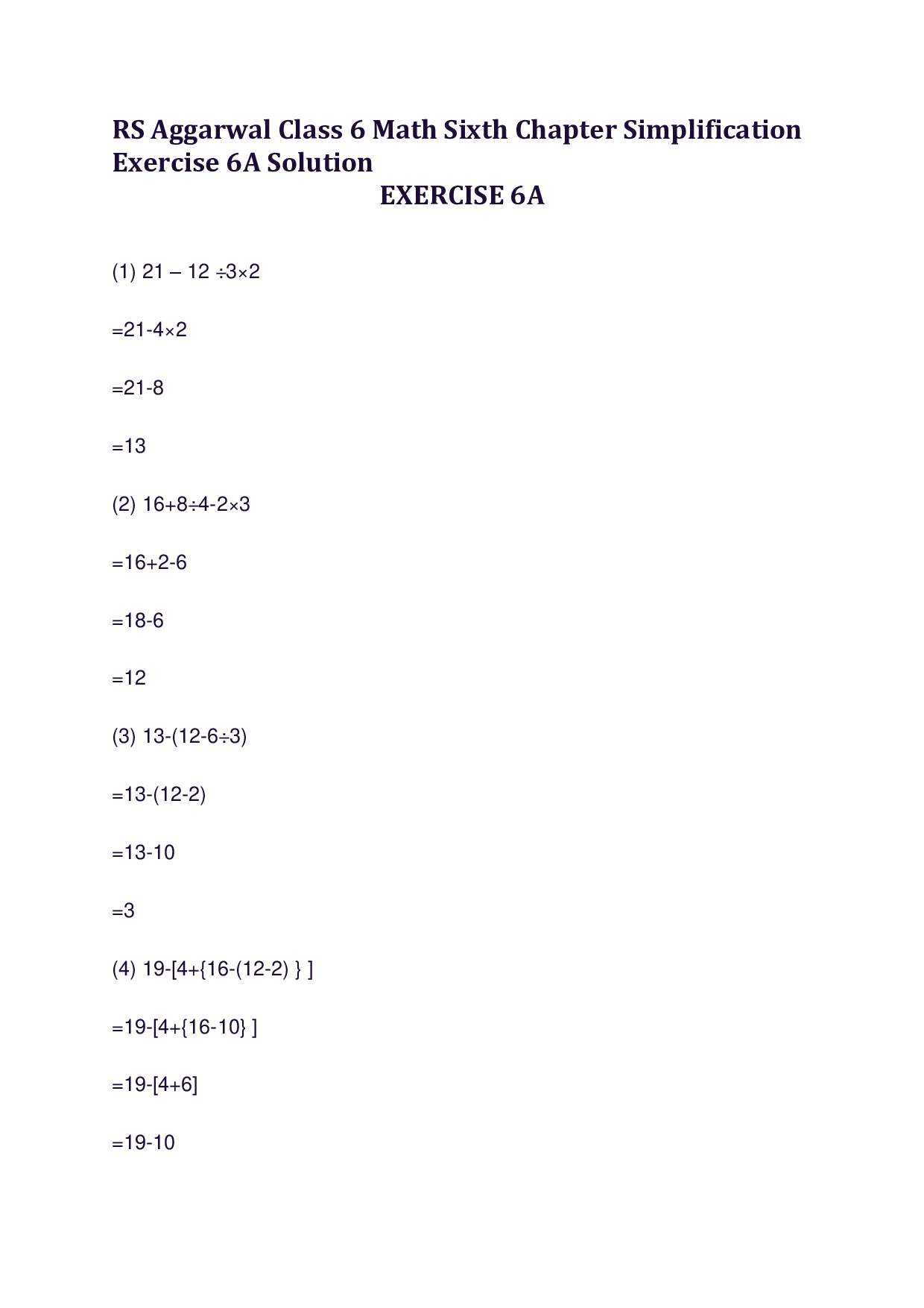 Chapter-6 Simplification