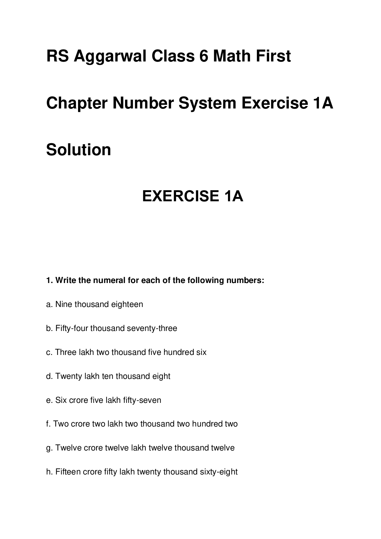 Chapter-1 Number System