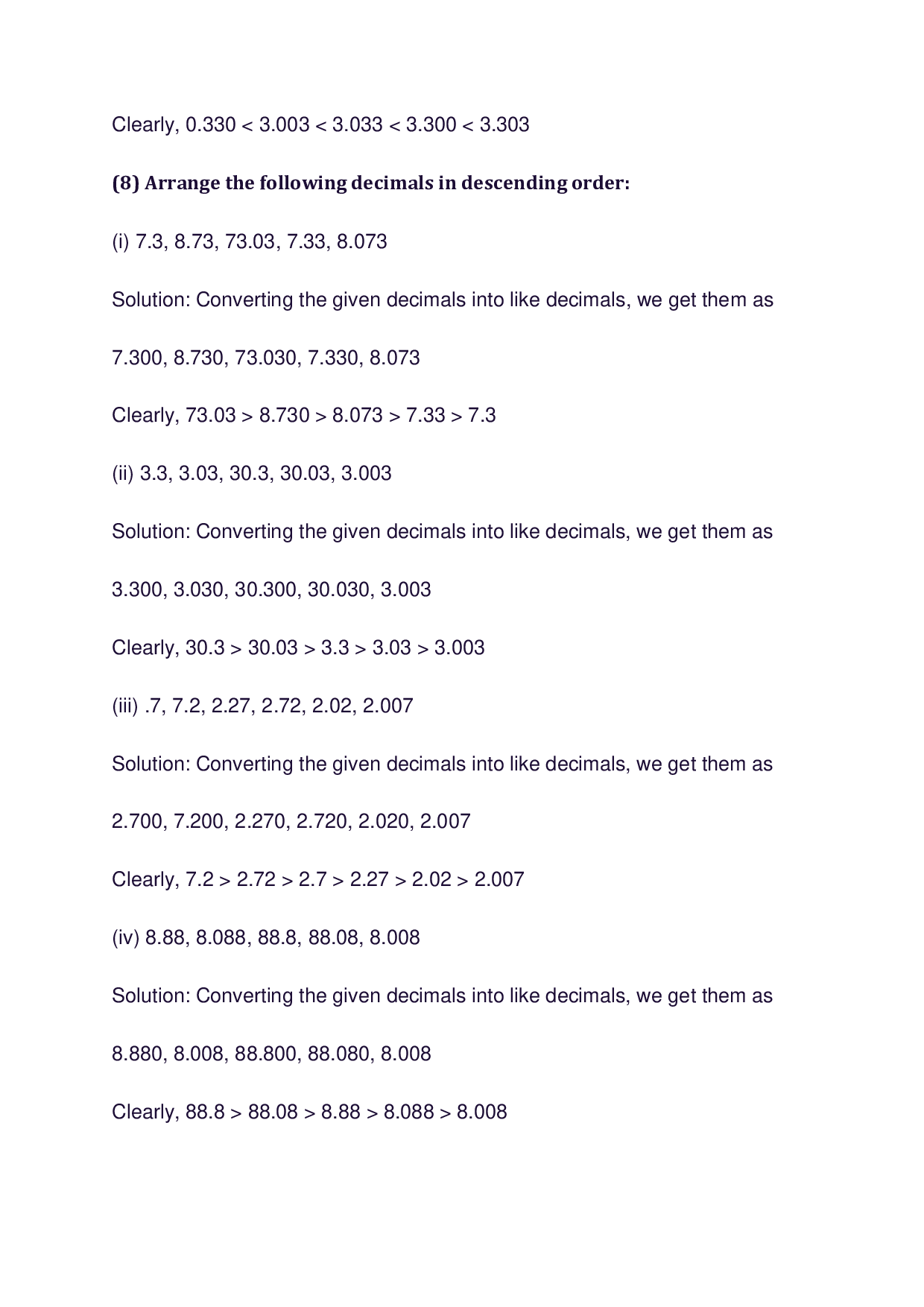 Chapter-7 Decimals