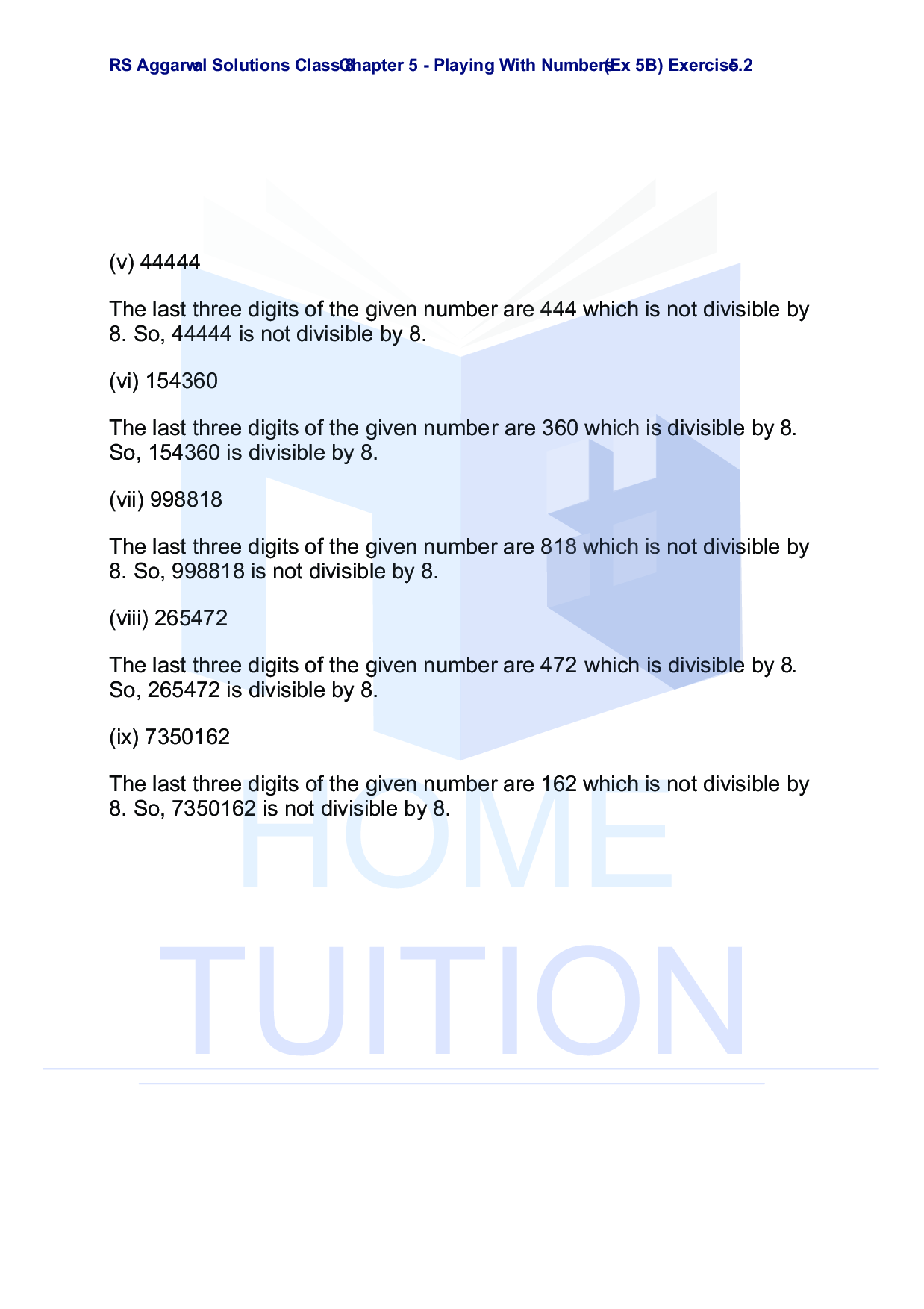 Chapter-5 Playing with Numbers