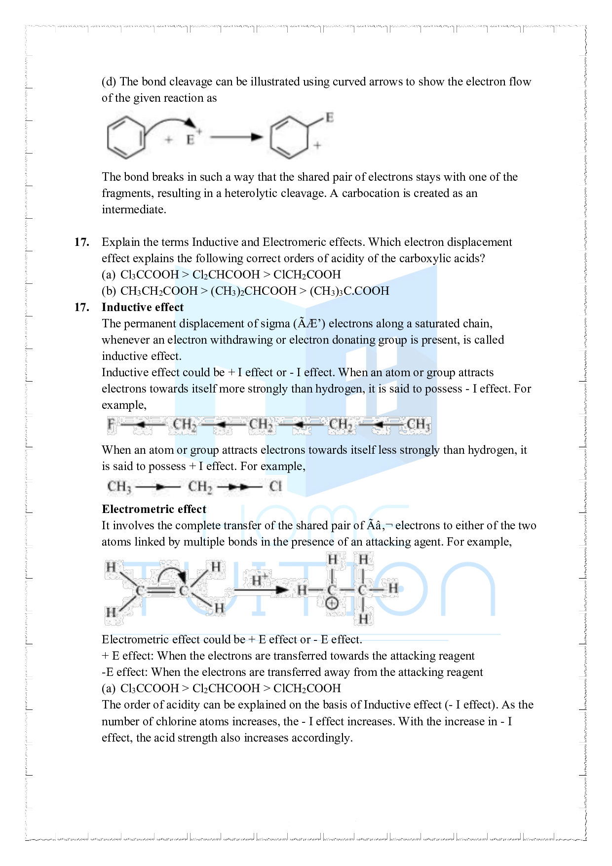 Chapter 12 Organic Chemistry Some Basic Principles & Techniques