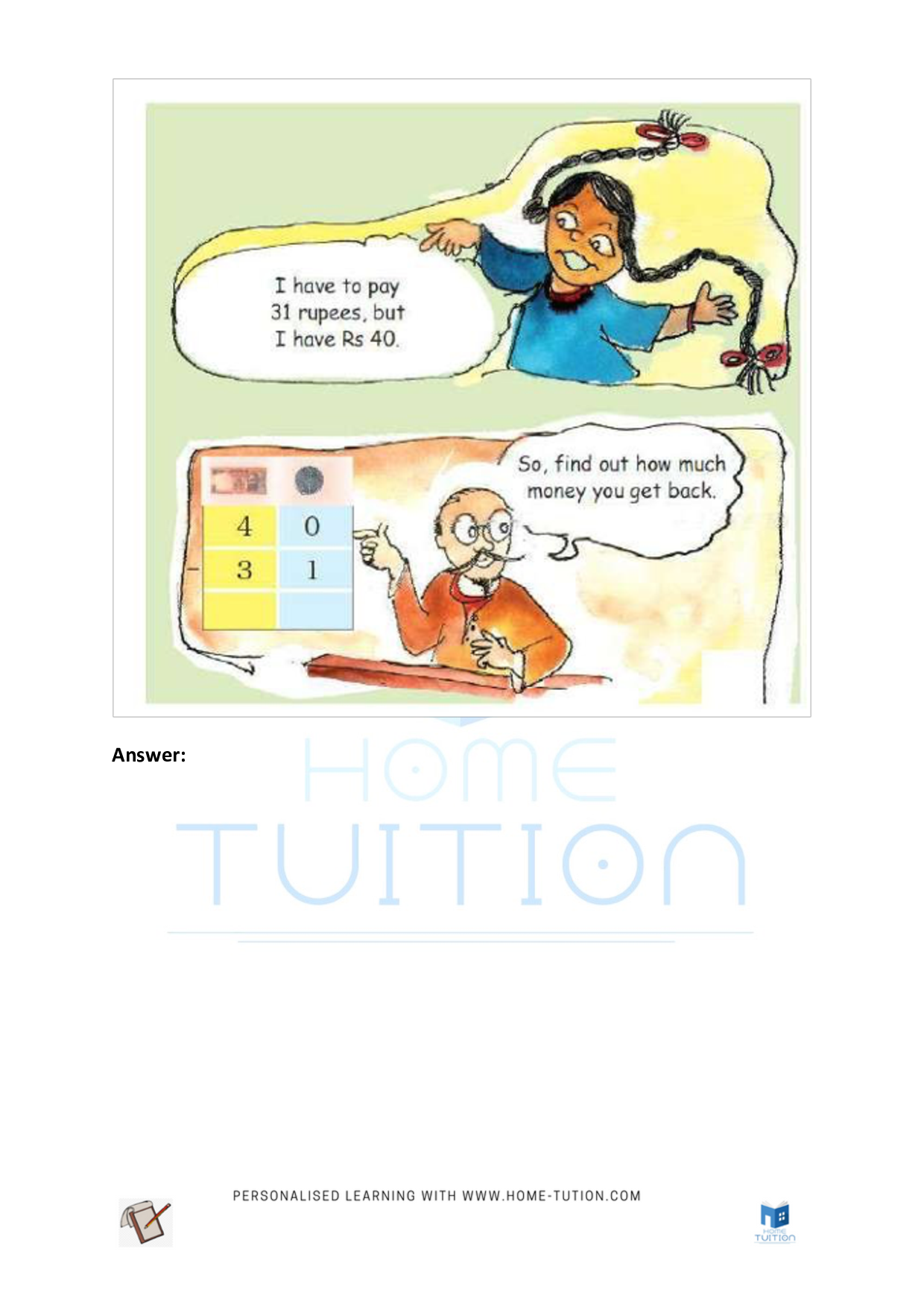 NCERT Solutions for Class 11 Chapter 12 Give and Take