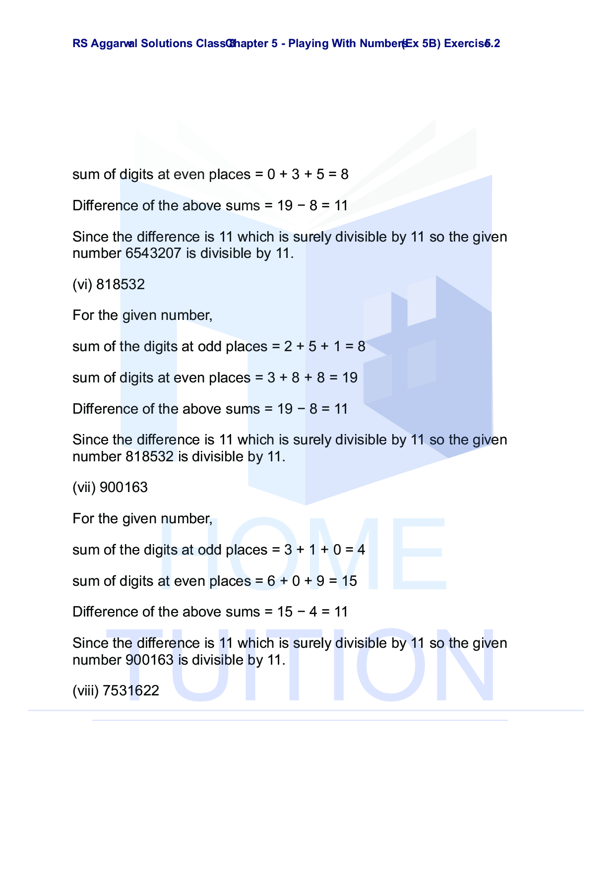 Chapter-5 Playing with Numbers