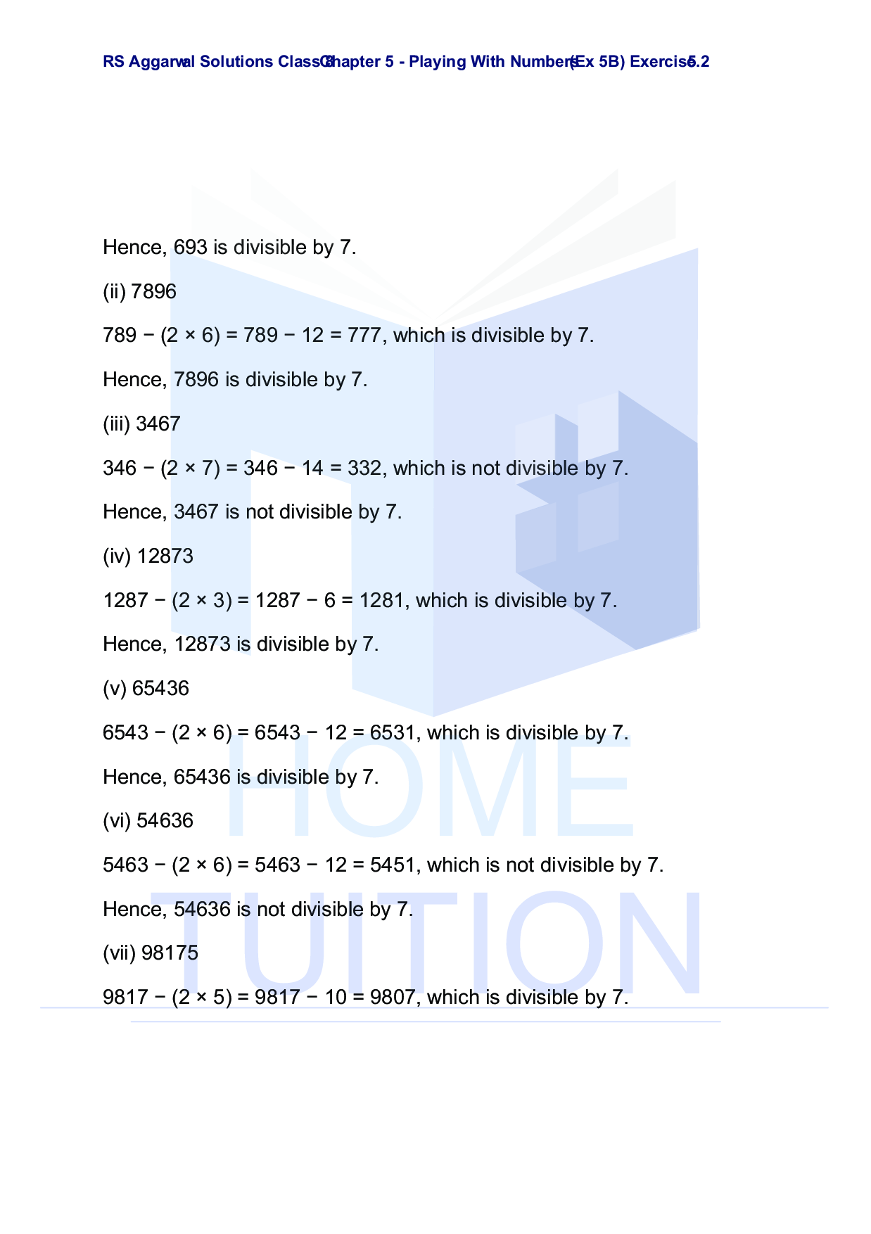 Chapter-5 Playing with Numbers