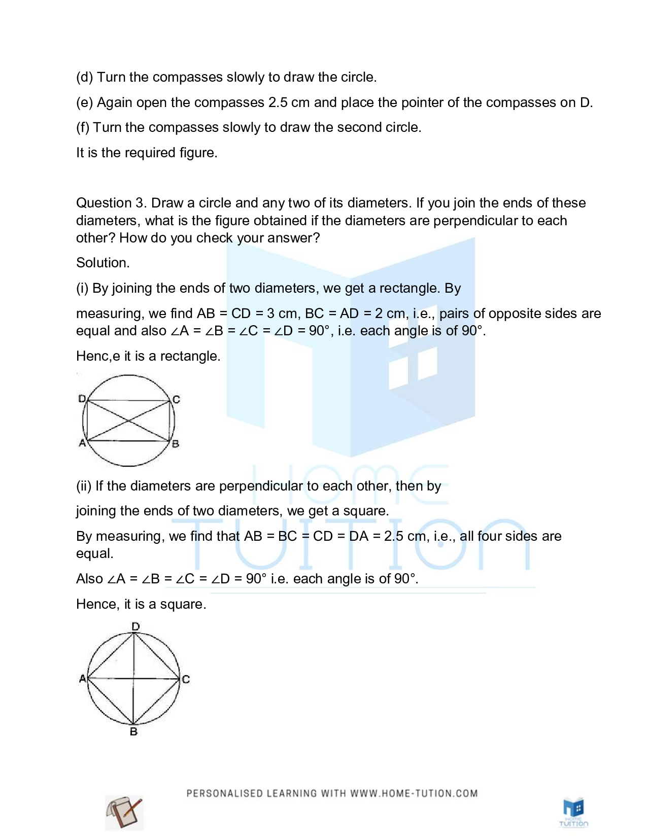 Class 6 Maths Chapter 14 Practical Geometry