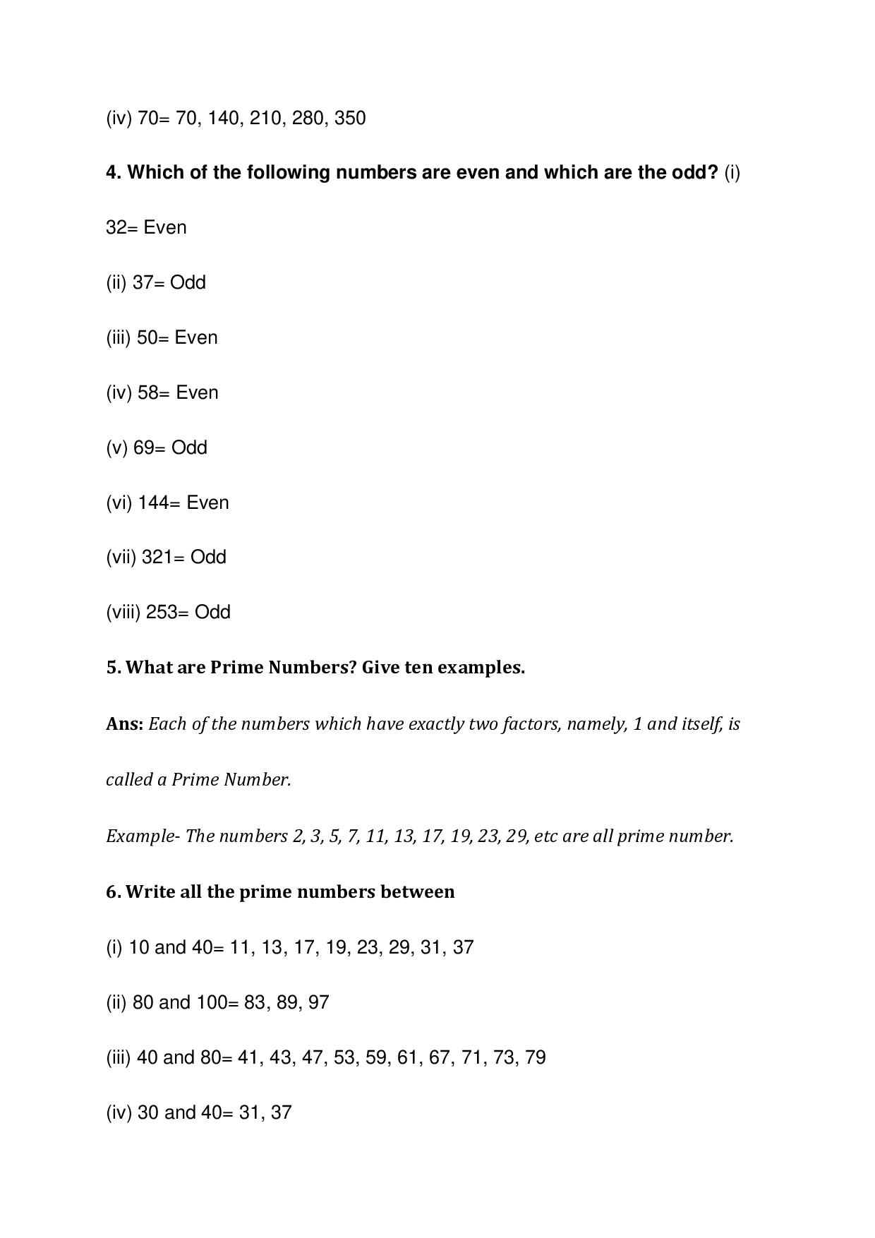 Chapter-2 Factors and Multiples