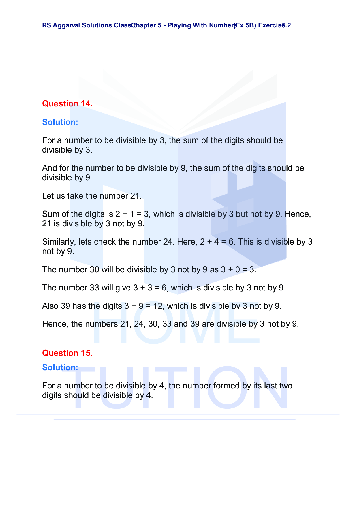 Chapter-5 Playing with Numbers