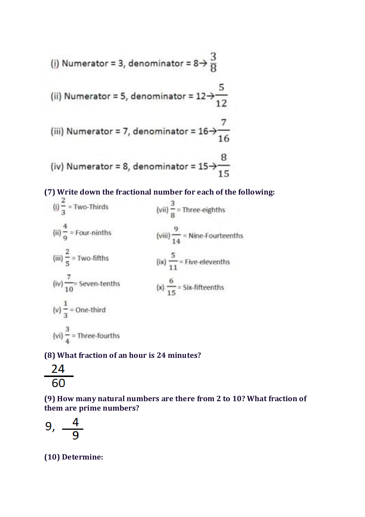 Chapter-5 Fractions