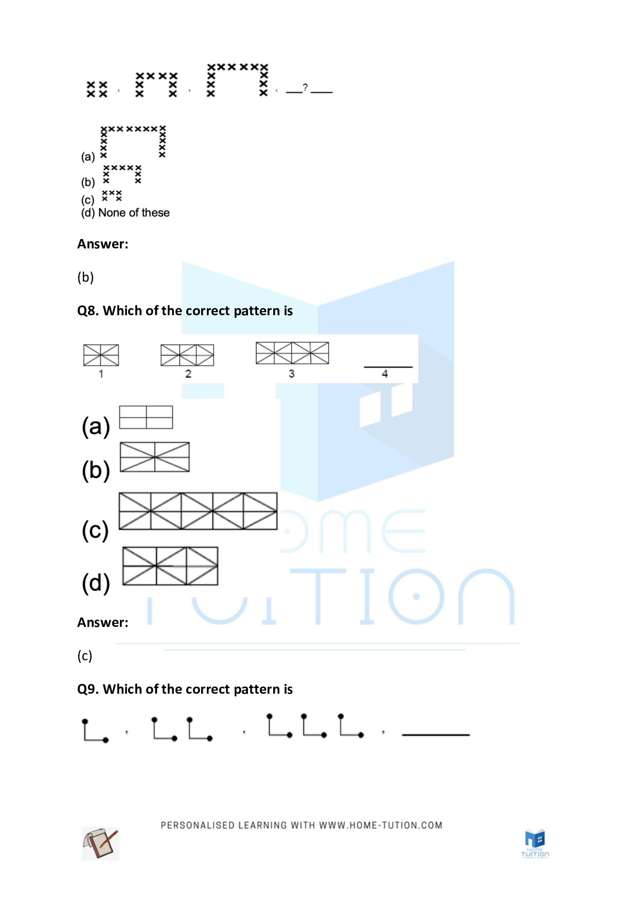 CBSE Class 5 Maths Can You See the Pattern Worksheet with Answers PDF 