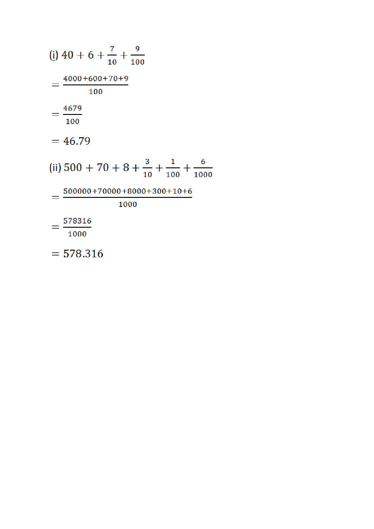 Chapter-7 Decimals