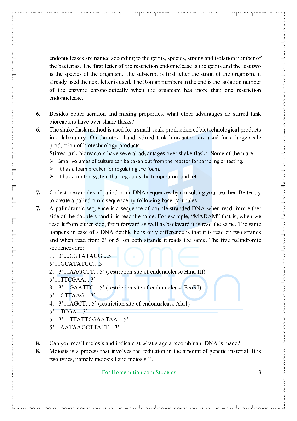 Chapter 11 Biotechnology Principles and Processes