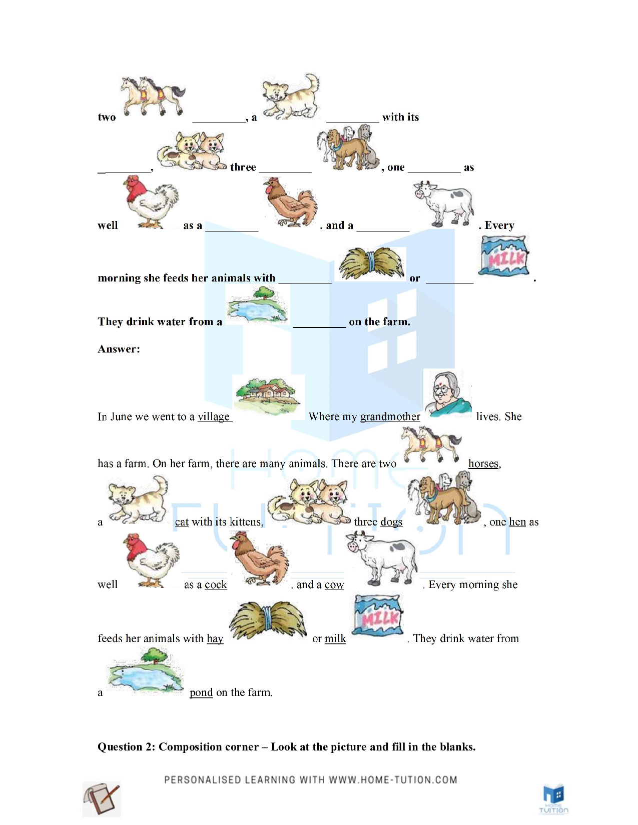 NCERT Solutions for Class 2 English Zoo Manners