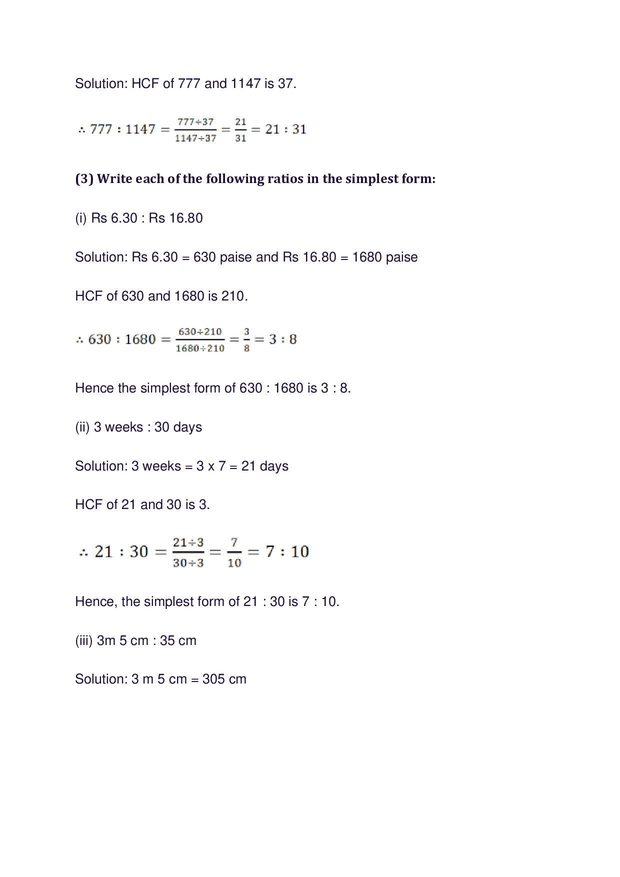 Chapter-10 Ratio, Proportion and Unitary Method