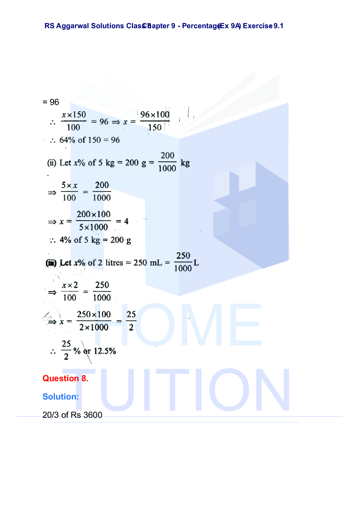 Chapter-9 Percentage